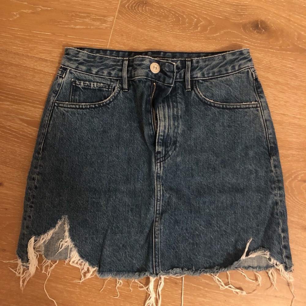 3x1 Denim Designer Mini Skirt